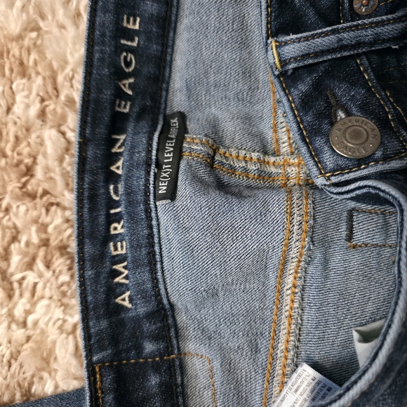 American Eagle Outfitters Dark Blue Skinny Jeans - Picture 9 of 11